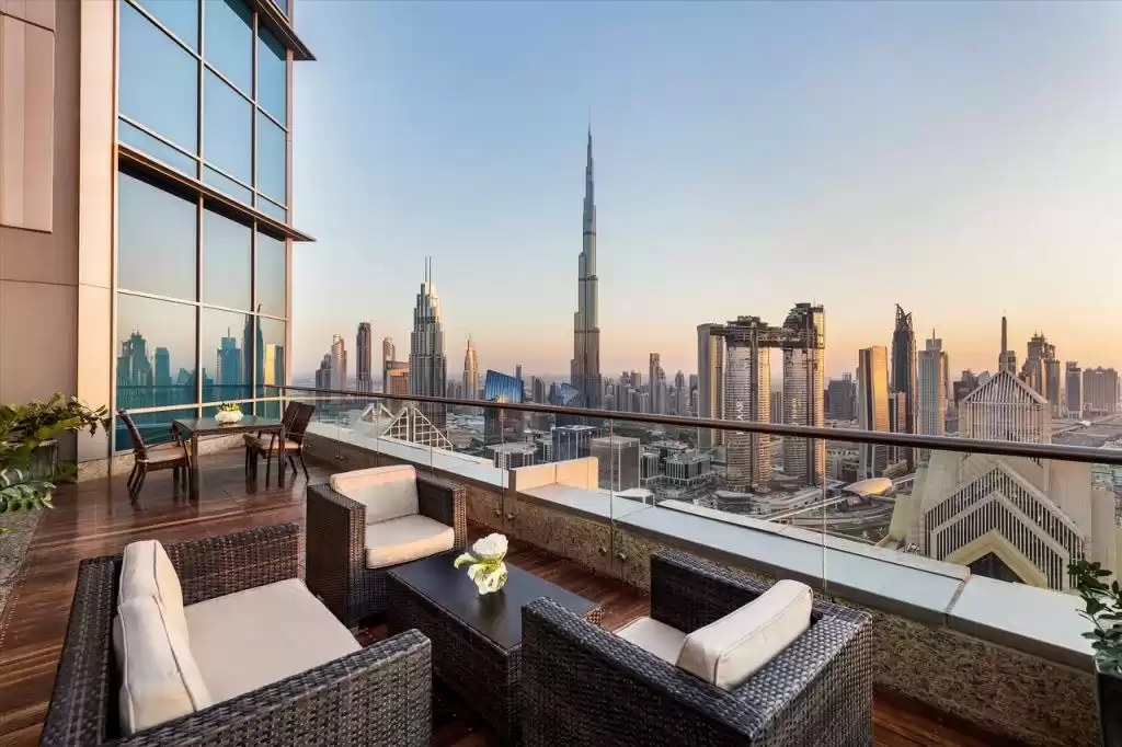 Wohn Klaar eigendom 3 Schlafzimmer S/F Penthouse  zu vermieten in Dubai #34784 - 1  image 