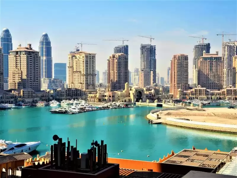 Gemischte Benutzung Klaar eigendom 1 Schlafzimmer F/F Wohnung  zu verkaufen in Doha #35293 - 1  image 