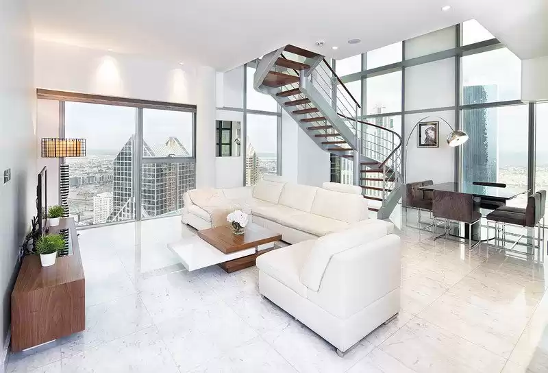 Résidentiel Propriété prête 2 chambres U / f Duplex  a louer au Dubai #35406 - 1  image 