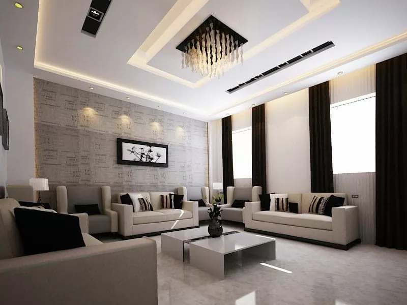 Жилой Готовая недвижимость 5+комнат для горничных Ж/Ж Квартира  продается в Кувейт #38196 - 1  image 