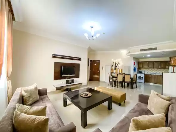 Residential Ready Property 2 Bedrooms F/F Apartment  for rent in Al Sadd , Doha #38801 - 1  image 
