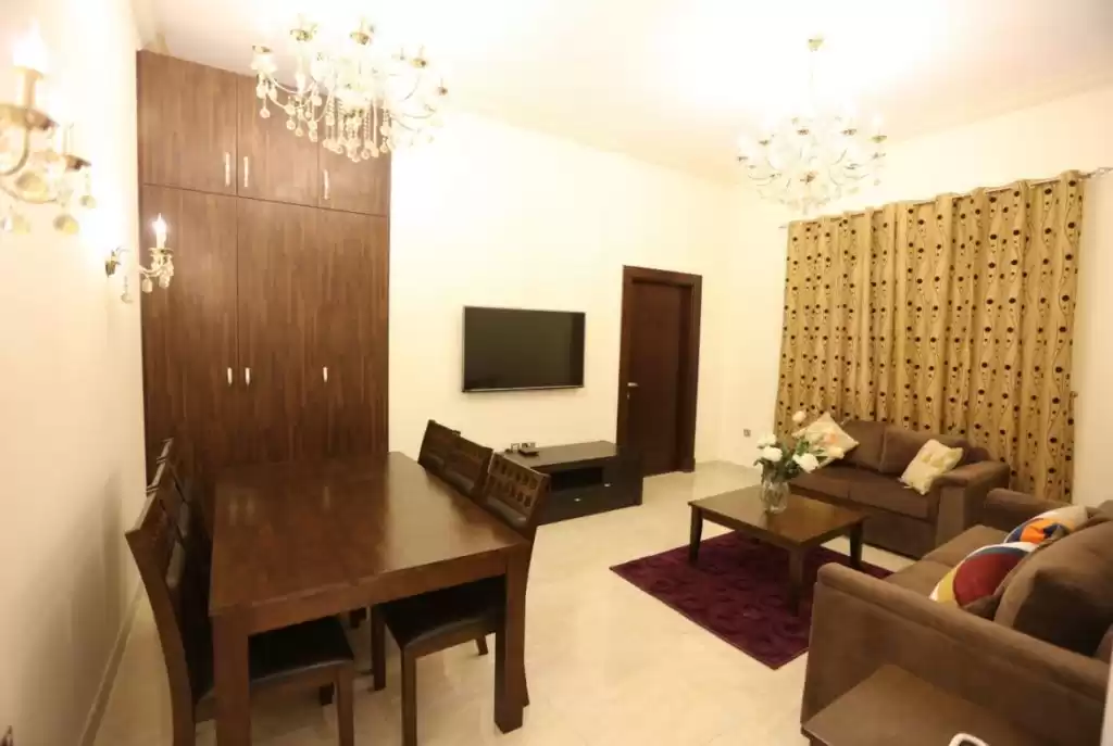 Résidentiel Propriété prête 1 chambre F / F Appartement  a louer au Doha #38815 - 1  image 