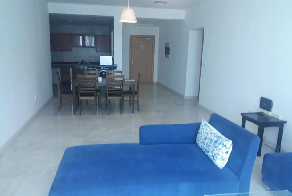 Residential Property 2 Bedrooms F/F Apartment  for rent in Zigzag-Towers , Doha-Qatar #38820 - 1  image 