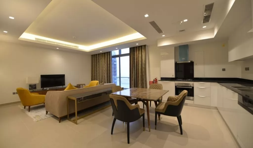 Residential Ready Property 2 Bedrooms F/F Apartment  for rent in Doha-Qatar #38824 - 1  image 