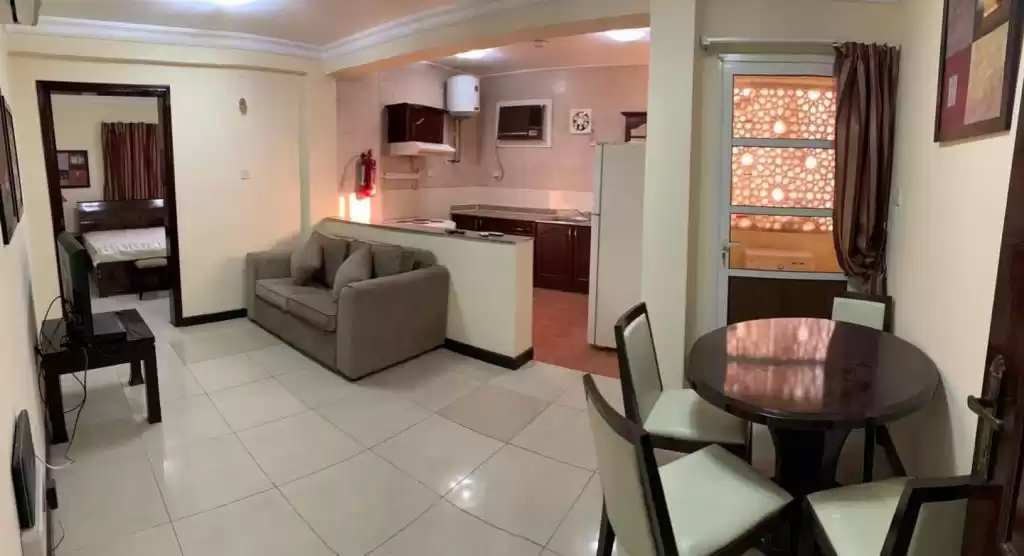 yerleşim Hazır Mülk 1 yatak odası F/F Apartman  kiralık içinde Al Sadd , Doha #38837 - 1  image 