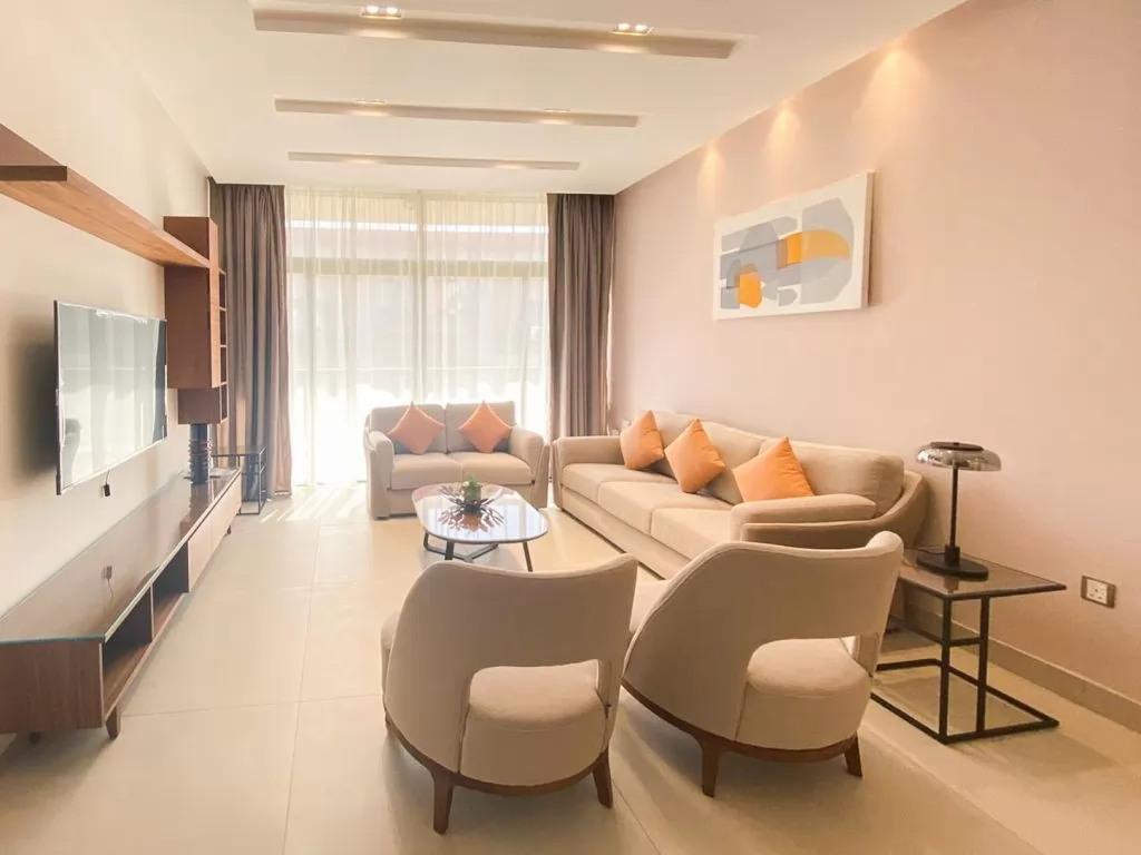 Wohn Klaar eigendom 2 Schlafzimmer F/F Wohnung  zu vermieten in Doha #38845 - 1  image 