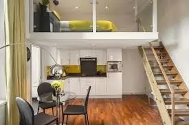 Mixte Utilisé Propriété prête 1 chambre S / F Duplex  a louer au Istanbul #42578 - 1  image 