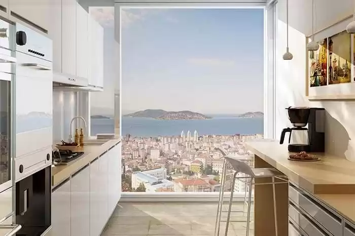 Жилой Готовая недвижимость 2 спальни С/Ж Квартира  продается в Стамбул #42832 - 1  image 