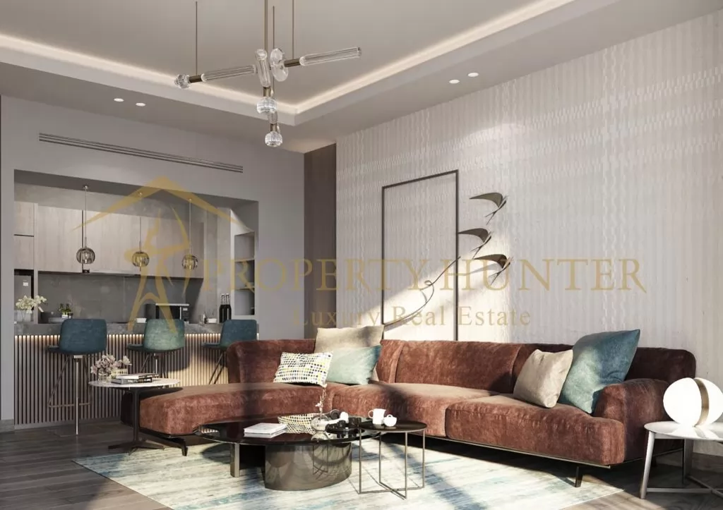 Residential Ready 2 Bedrooms S/F Apartment  for sale in Lusail , Doha-Qatar #43081 - 1  image 