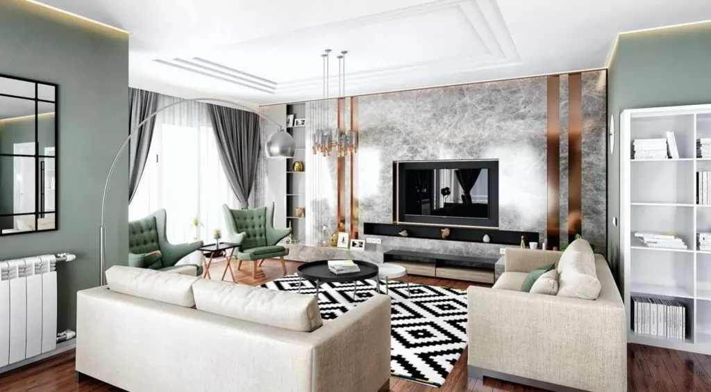 Wohn Klaar eigendom 2 + Magd Schlafzimmer F/F Wohnung  zu verkaufen in Istanbul #43093 - 1  image 