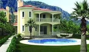 Mezclado utilizado Listo Propiedad 4 + habitaciones de servicio U / F Villa Standerlone  alquiler en Estanbul #43104 - 1  image 