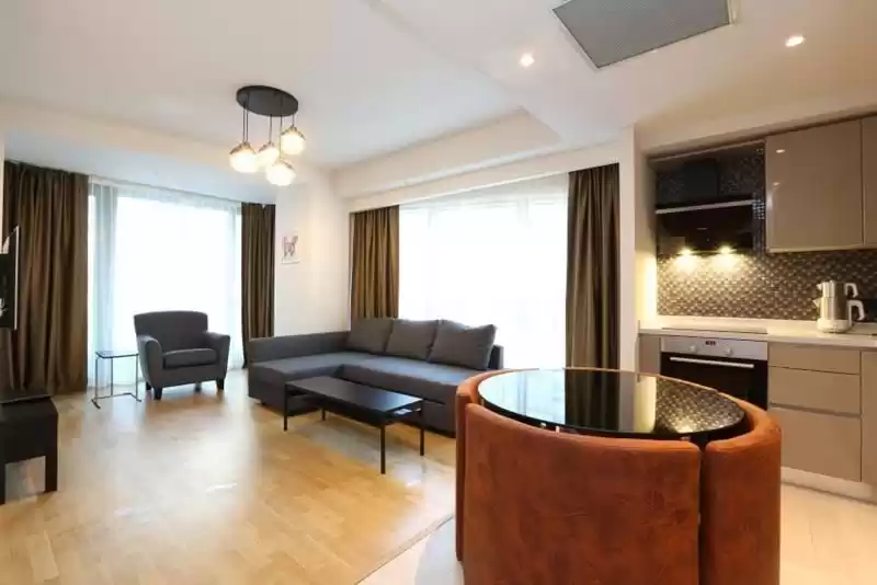 Жилой Готовая недвижимость 2 спальни Н/Ф Отель Апартаменты  продается в Стамбул #43866 - 1  image 