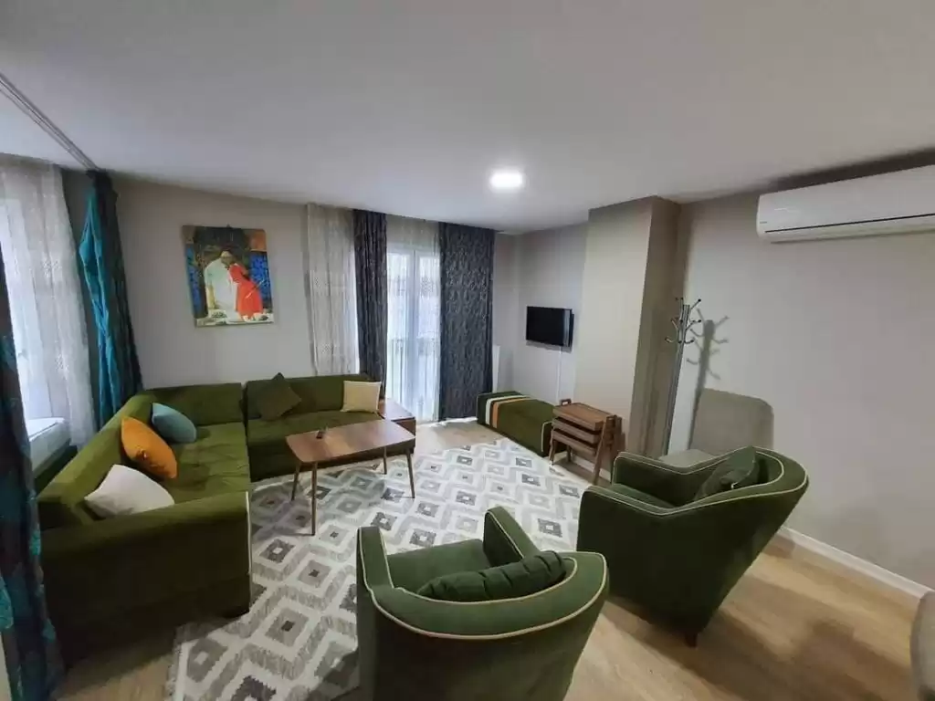 Résidentiel Propriété prête 2 chambres U / f Appartement  a louer au Istanbul #44067 - 1  image 