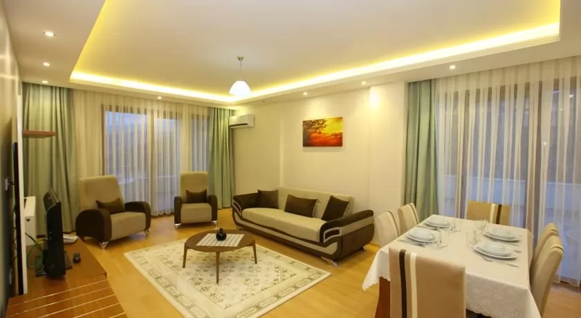 Wohn Klaar eigendom 2 Schlafzimmer S/F Wohnung  zu vermieten in Istanbul #44074 - 1  image 