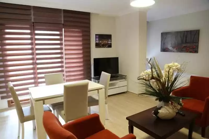 Wohn Klaar eigendom 2 Schlafzimmer F/F Wohnung  zu vermieten in Istanbul #44284 - 1  image 