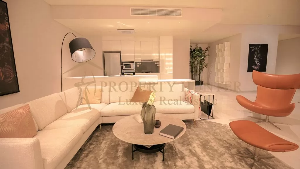 Residential Developed 1 Bedroom S/F Apartment  for sale in Lusail , Doha-Qatar #44381 - 3  image 