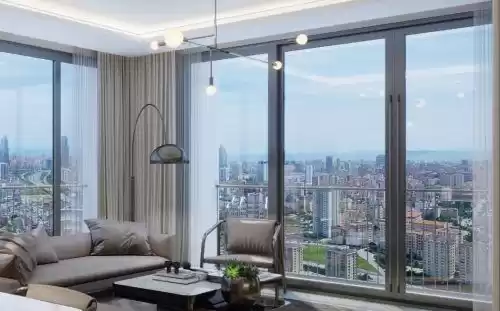 Résidentiel Propriété prête 2 chambres S / F Appartement  a louer au Istanbul #44566 - 1  image 