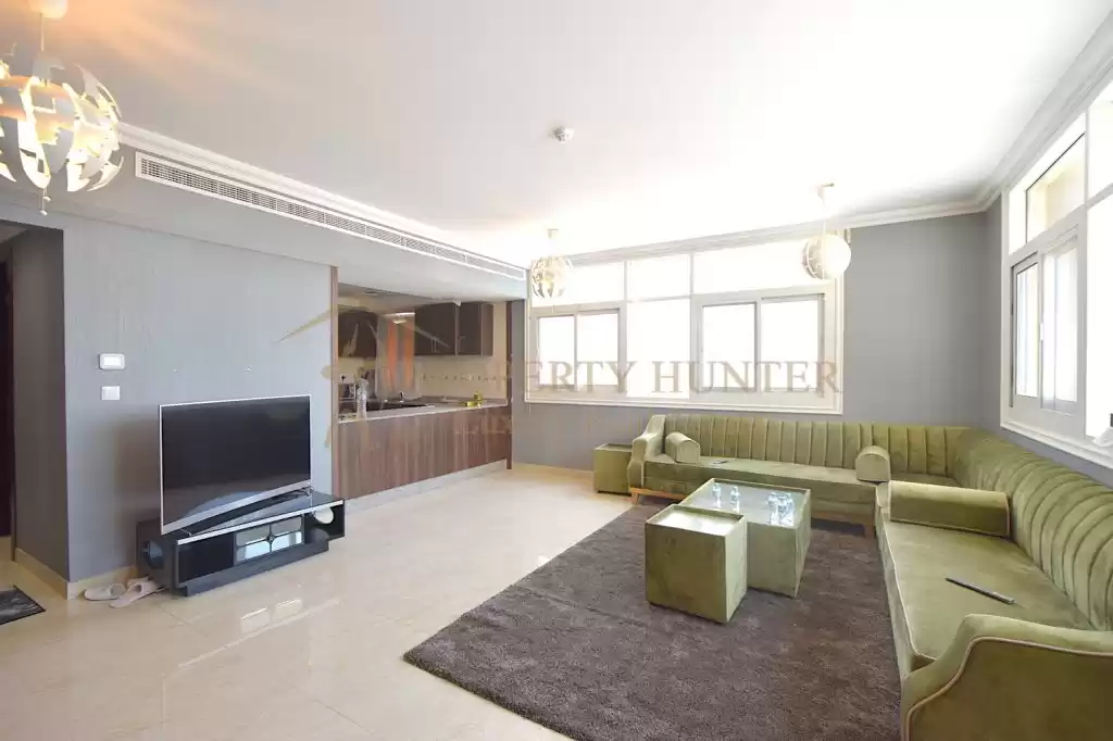 Residential Ready Property 1 Bedroom S/F Apartment  for sale in Al Sadd , Doha #44961 - 1  image 