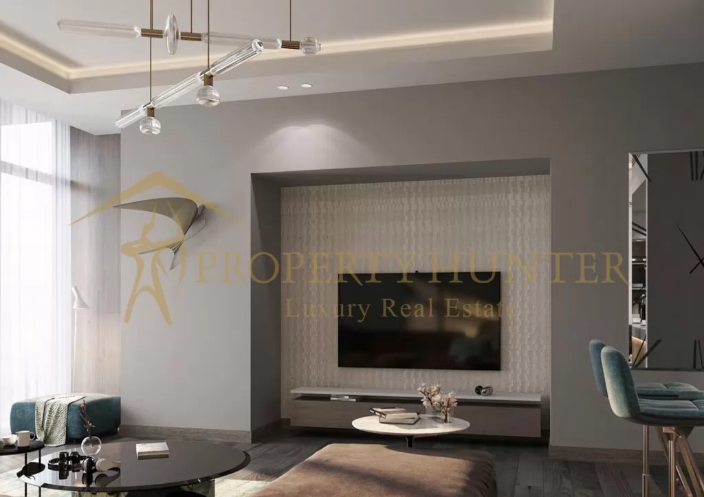 Residential Developed 2 Bedrooms S/F Apartment  for sale in Lusail , Doha-Qatar #45001 - 1  image 