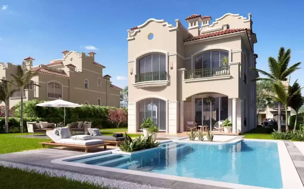 Residential Ready Property 4 Bedrooms U/F Villa in Compound  for sale in Dubai #45612 - 1  image 