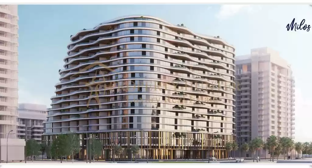住宅 计划外 2 间卧室 楼/楼 公寓  出售 在 萨德 , 多哈 #46011 - 1  image 