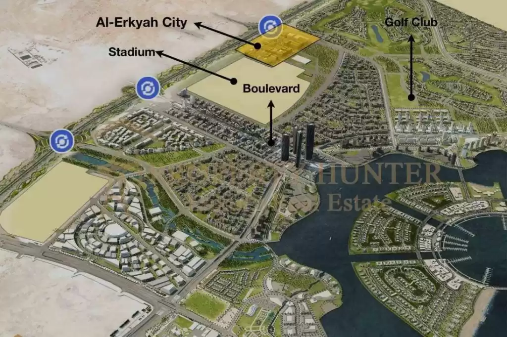 yerleşim Plan Dışı 2 yatak odası F/F Apartman  satılık içinde Al Sadd , Doha #46065 - 1  image 