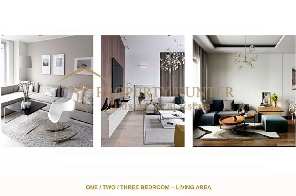 Wohn Außerplanmäßig 1 Schlafzimmer F/F Wohnung  zu verkaufen in Al Sadd , Doha #46068 - 1  image 