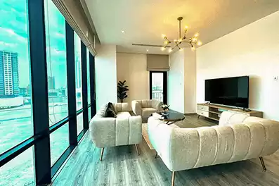 Wohn Klaar eigendom 2 Schlafzimmer F/F Wohnung  zu vermieten in Dubai #46515 - 1  image 