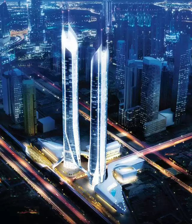 تجاری املاک آماده U/F برج  برای فروش که در دبی #46641 - 1  image 
