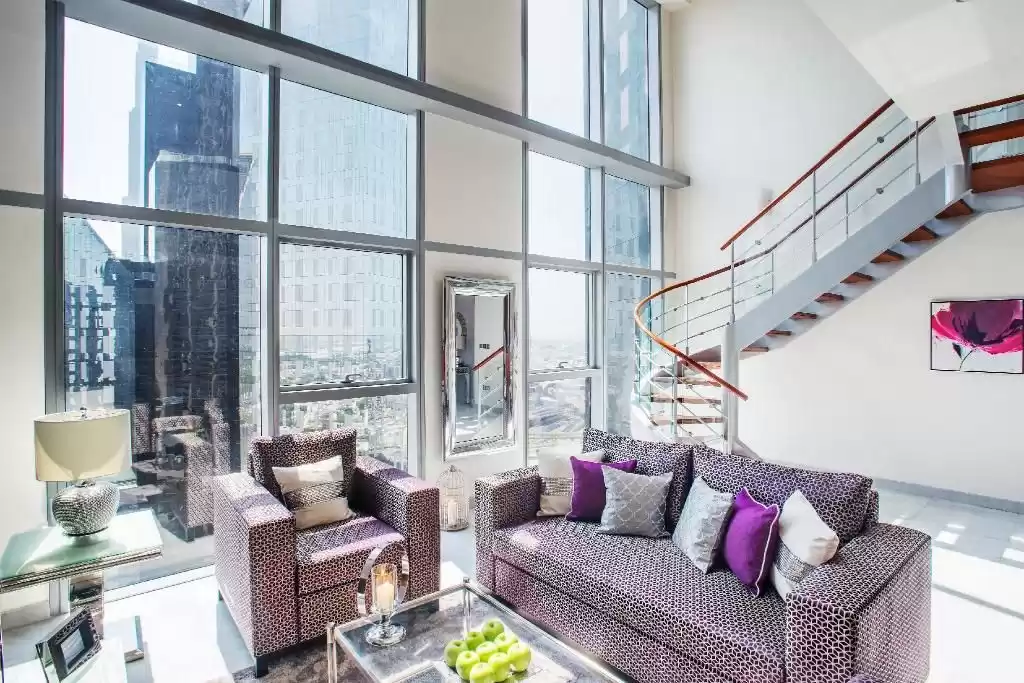 Wohn Klaar eigendom 1 Schlafzimmer F/F Duplex  zu vermieten in Dubai #46745 - 1  image 