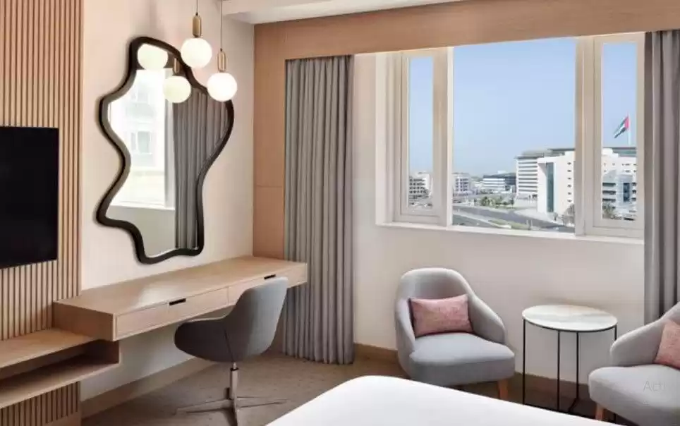 سكني عقار جاهز 1 غرفة  مفروش شقق فندقية  للإيجار في دبي #46967 - 1  صورة 
