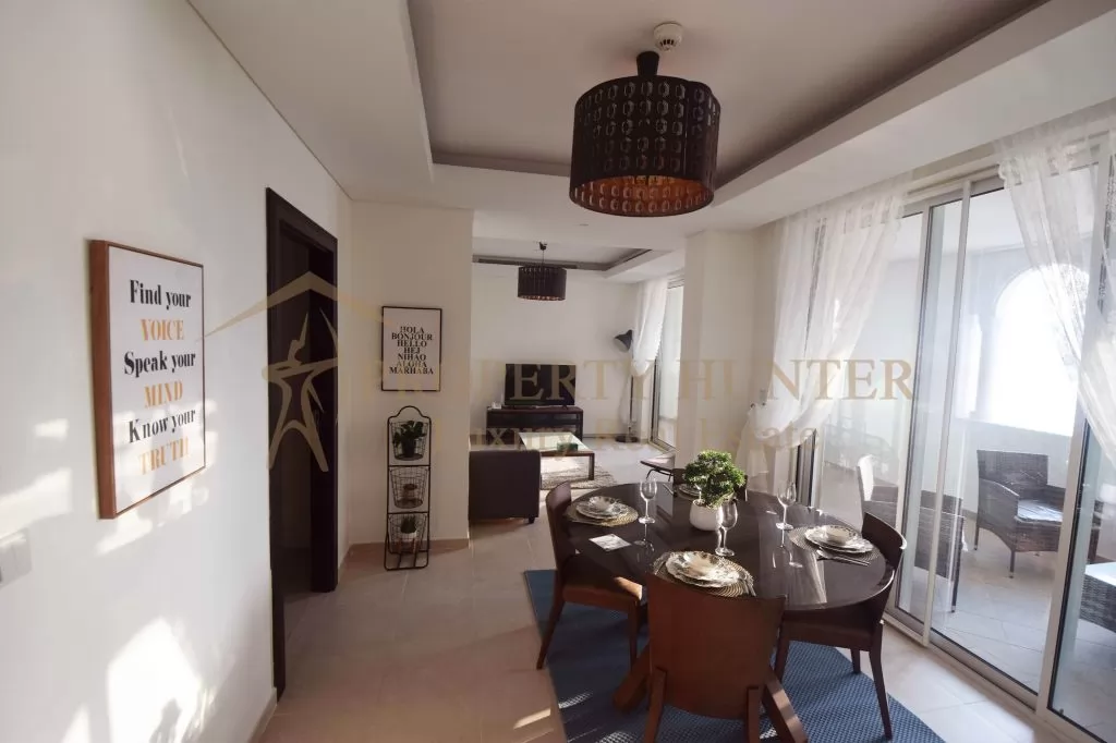 Residential Ready 1 Bedroom S/F Apartment  for sale in The-Pearl-Qatar , Doha-Qatar #47094 - 1  image 