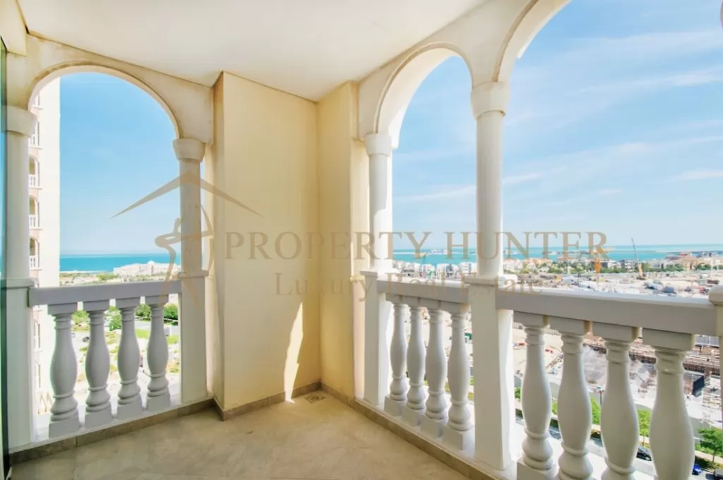 Residential Ready 2 Bedrooms S/F Apartment  for sale in The-Pearl-Qatar , Doha-Qatar #47095 - 2  image 