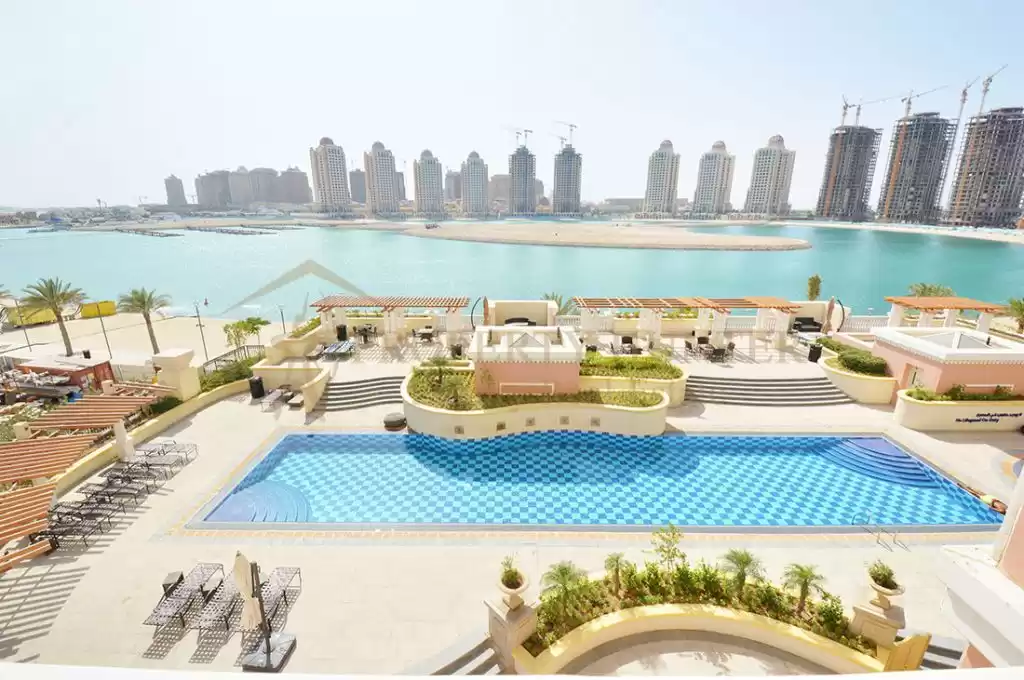 Residencial Listo Propiedad 2 + habitaciones de servicio S / F Apartamento  venta en al-sad , Doha #49844 - 1  image 