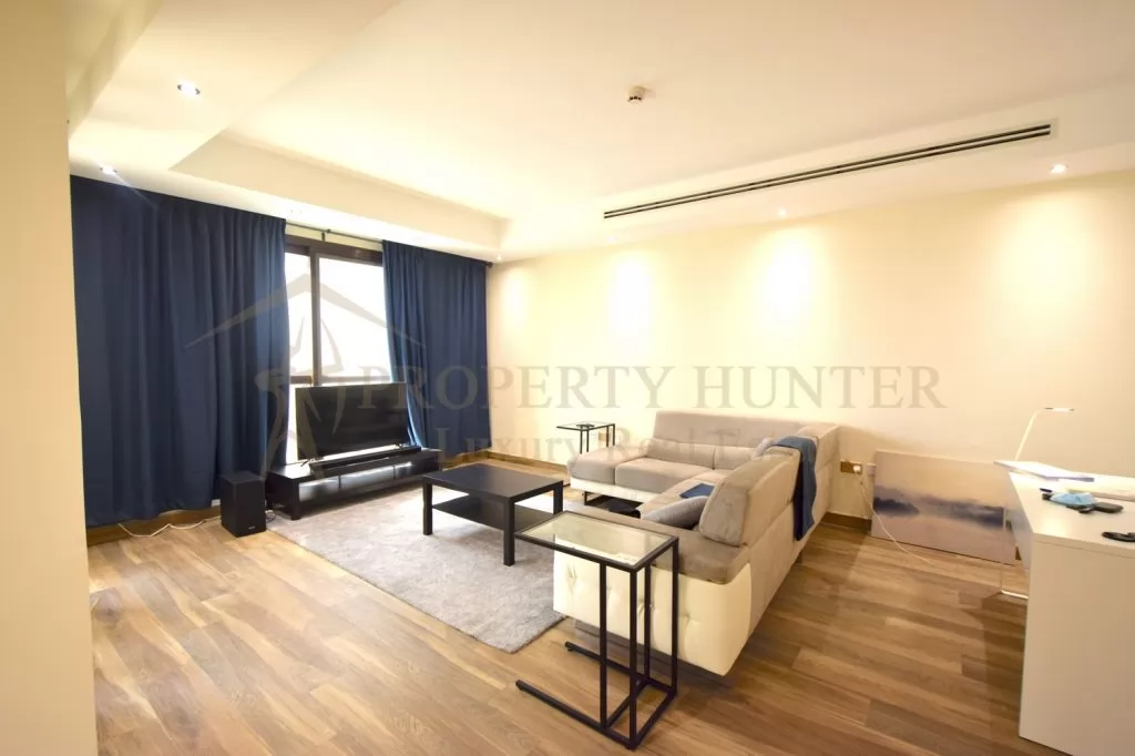 Residential Ready Property 1 Bedroom F/F Apartment  for sale in The-Pearl-Qatar , Doha-Qatar #49861 - 1  image 