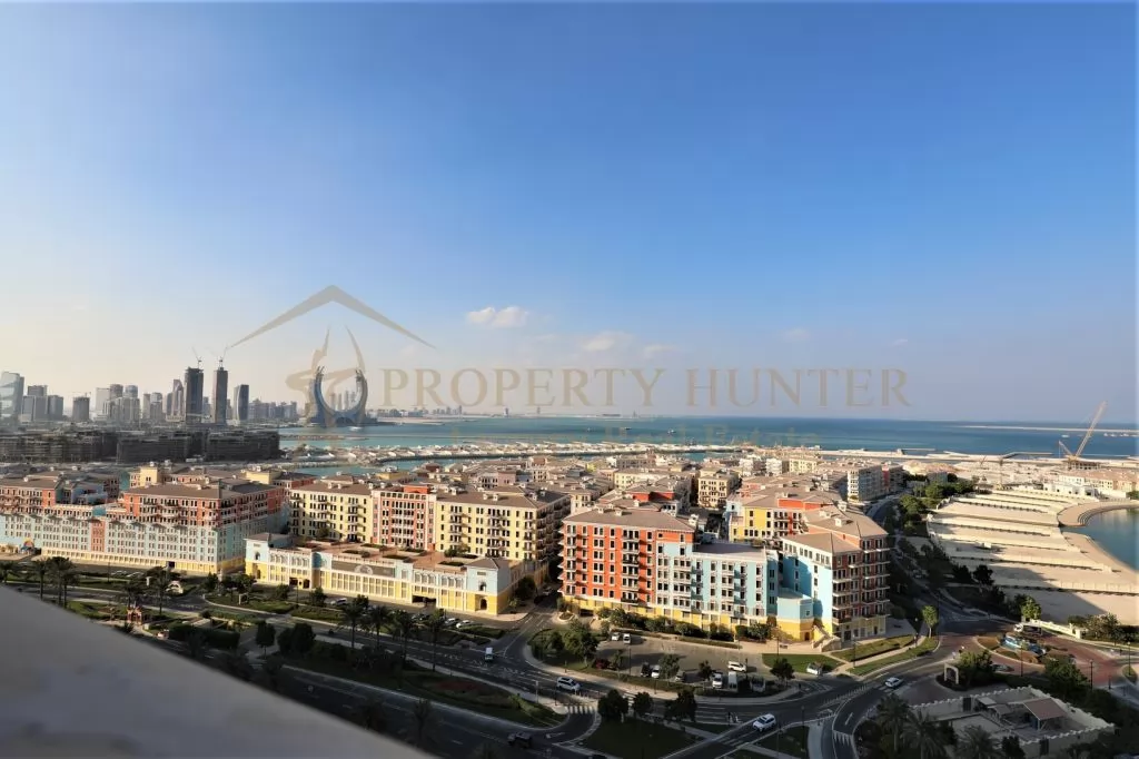 Residential Ready Property 2 Bedrooms S/F Apartment  for sale in The-Pearl-Qatar , Doha-Qatar #49862 - 1  image 