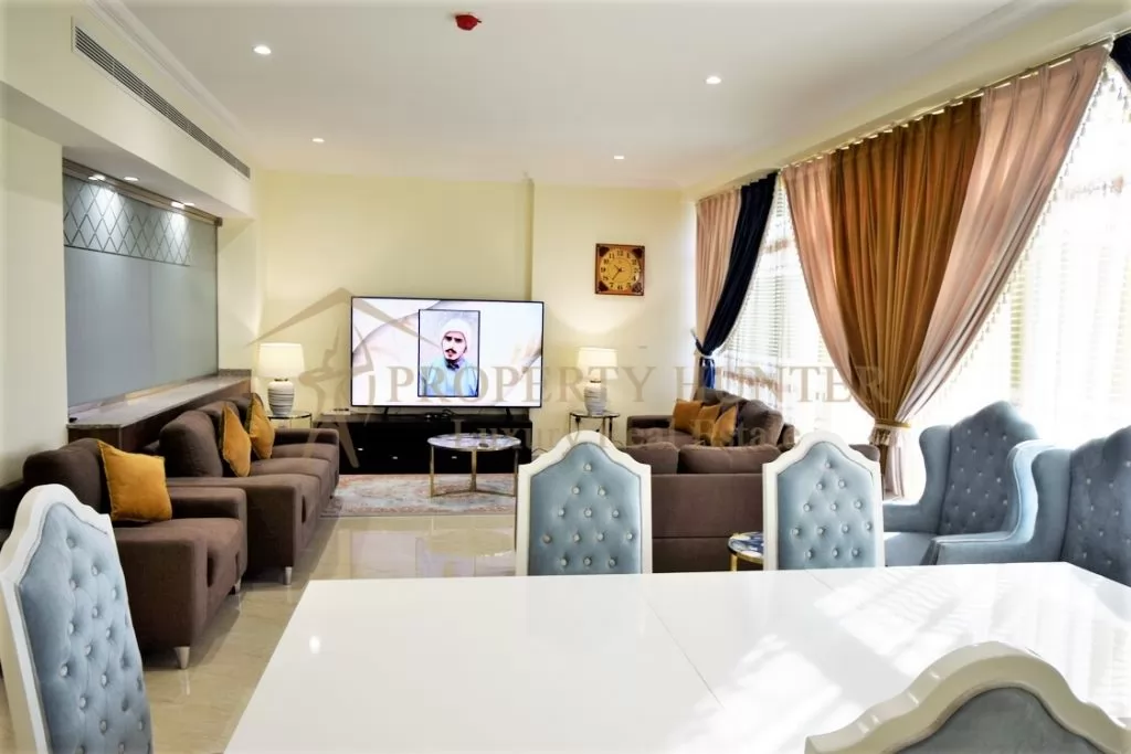 Residential Ready Property 3+maid Bedrooms F/F Apartment  for sale in Lusail , Doha-Qatar #49938 - 1  image 