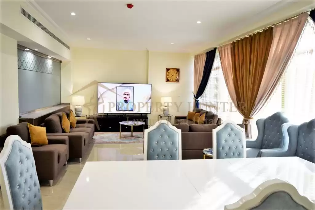 Wohn Klaar eigendom 3 + Magd Schlafzimmer F/F Wohnung  zu verkaufen in Al Sadd , Doha #49938 - 1  image 