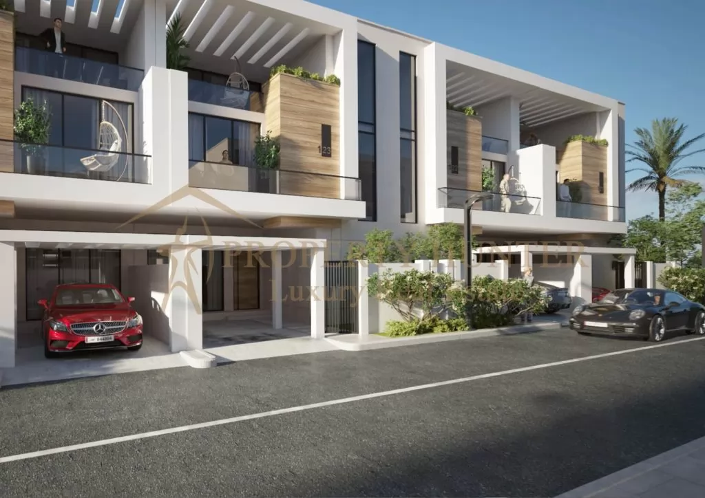 Residential Off Plan 4 Bedrooms F/F Townhouse  for sale in Lusail , Doha-Qatar #50050 - 1  image 