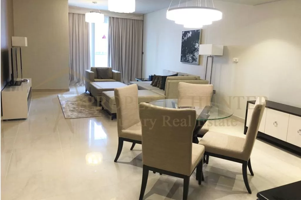 Residential Ready Property 1 Bedroom F/F Apartment  for sale in Lusail , Doha-Qatar #50067 - 1  image 