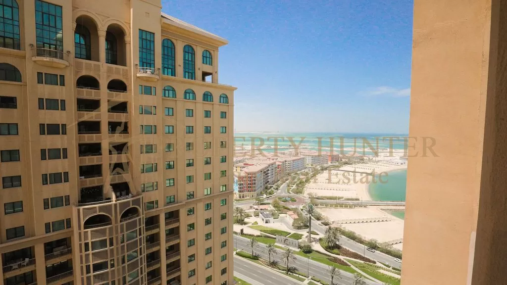 Residential Ready Property 2 Bedrooms S/F Apartment  for sale in The-Pearl-Qatar , Doha-Qatar #50084 - 2  image 