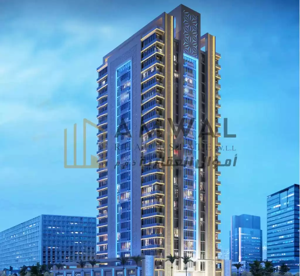 Wohn Außerplanmäßig 2 Schlafzimmer F/F Wohnung  zu verkaufen in Lusail , Doha #50112 - 1  image 