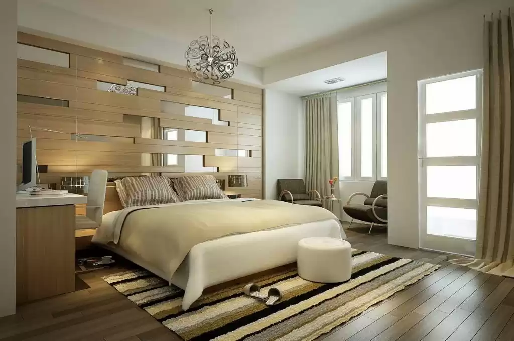 Жилой Готовая недвижимость 2 спальни Н/Ф Квартира  продается в Доха #50212 - 1  image 