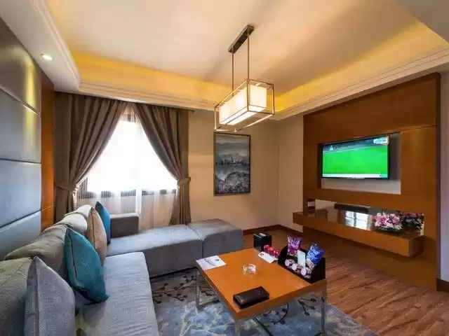 Résidentiel Propriété prête 2 chambres S / F Appartement  a louer au Ras Abou Aboud , Doha #50257 - 1  image 