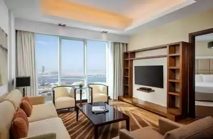 Résidentiel Propriété prête 2 chambres U / f Appartement  a louer au Ras Abou Aboud , Doha #50263 - 1  image 