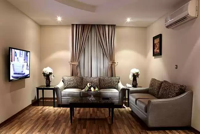 سكني عقار جاهز 2 غرف  نصف مفروش شقة  للإيجار في وادي لوسيل , لوسيل , الدوحة #50349 - 1  صورة 