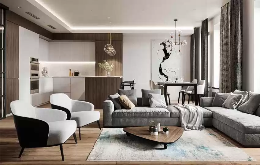 住宅 就绪物业 2 间卧室 U/F 公寓  出租 在 Al Thumama（Al Wakrah） , 沃克拉 #50534 - 1  image 