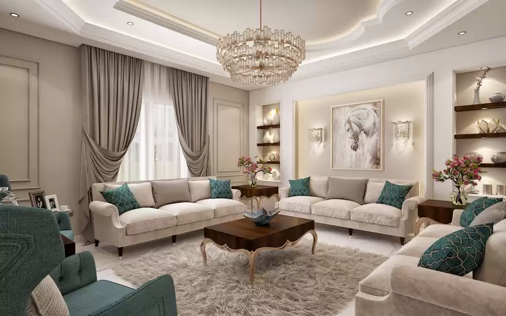 Residential Ready Property 3 Bedrooms U/F Duplex  for rent in Al Thumama (Al Wakrah) , Al Wakrah #50539 - 1  image 
