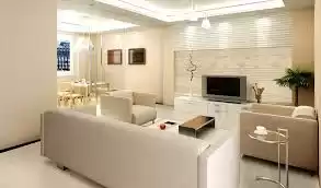 yerleşim Hazır Mülk 2 yatak odası U/F Apartman  kiralık içinde Dahl Al Hamam , Doha #50658 - 1  image 