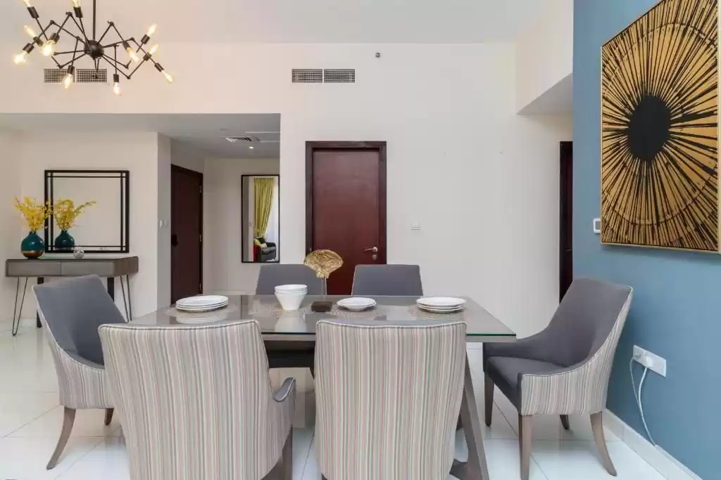 Жилой Готовая недвижимость 2 спальни Н/Ф Квартира  продается в Вади Лусаил , Лусаил , Доха #50739 - 1  image 